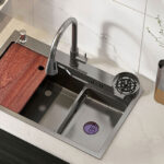 304 Stainless Bar Double Sink Bowl