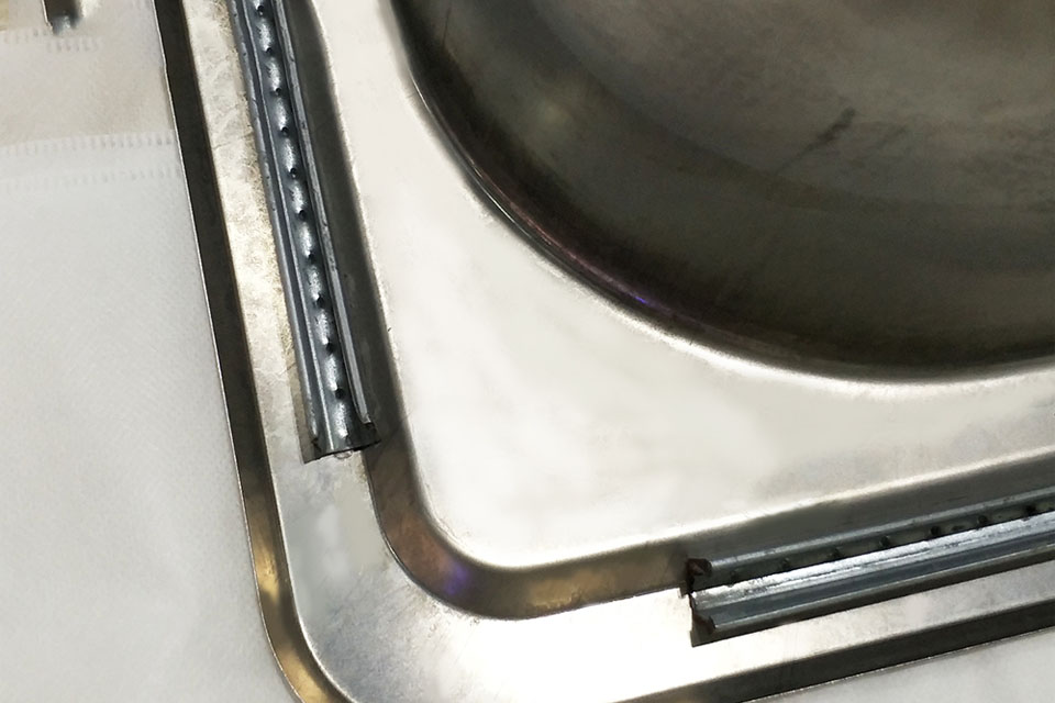 Black Coating Custom 304 Steel Sinks