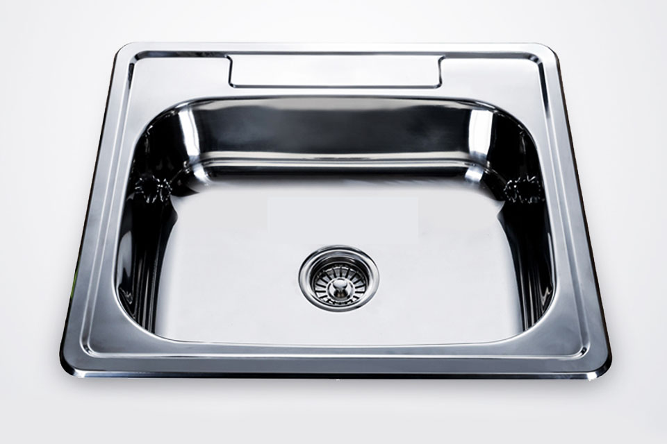 Black Coating Custom 304 Steel Sinks
