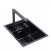 Black Stainless Steel Mini Island Bar Sink