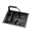 Black Stainless Steel Mini Island Bar Sink