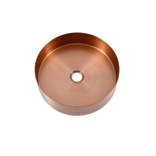 Golden Stainless Steel Countertop Bathroom Sink Golden Stainless Steel Countertop Bathroom Sink