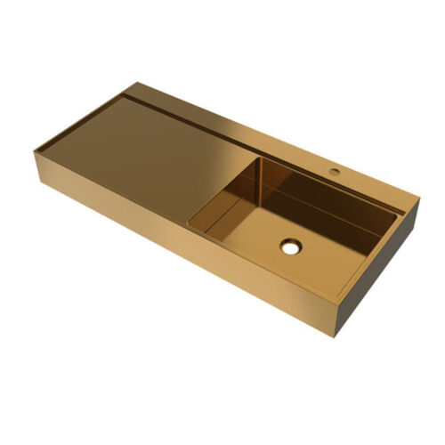 Modern Stainless Steel Bathroom Sink