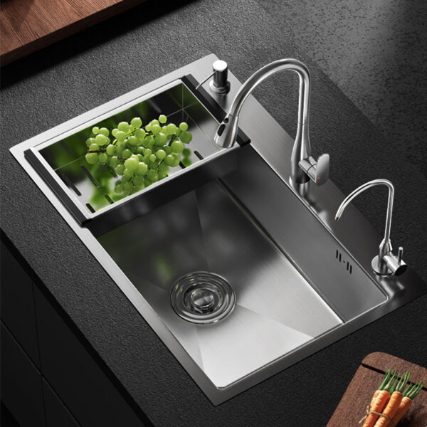 Single Bowl Stainless Steel Kitchen Sink