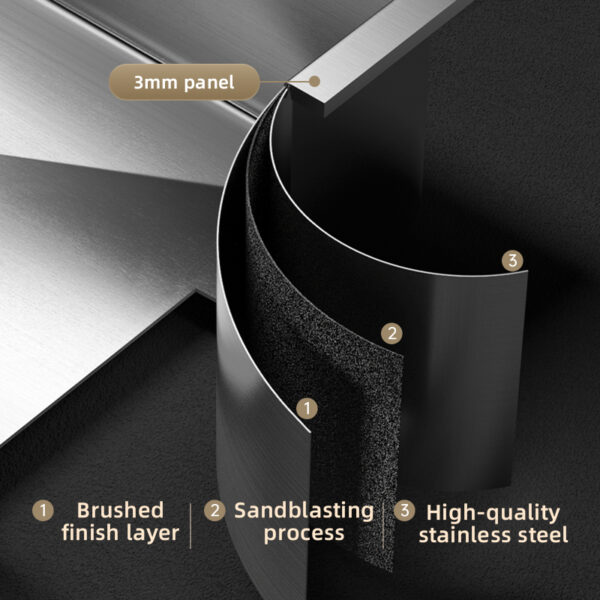 Single Bowl Stainless Steel Kitchen Sink