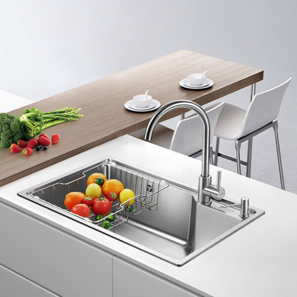 Single Bowl Stainless Steel Kitchen Sink