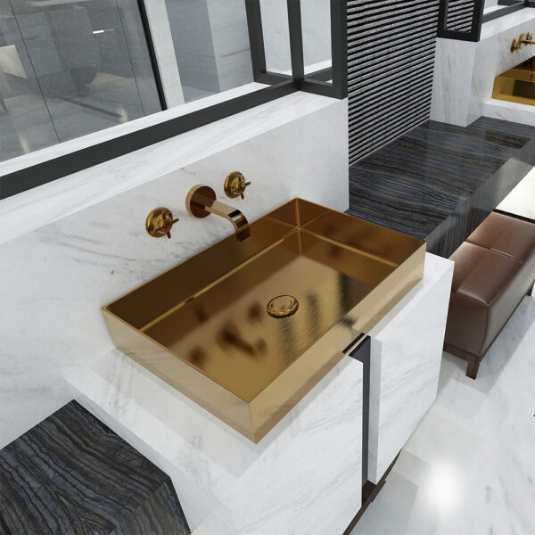 Stainless Steel Bathroom Sink Stainless Steel Bathroom Sink