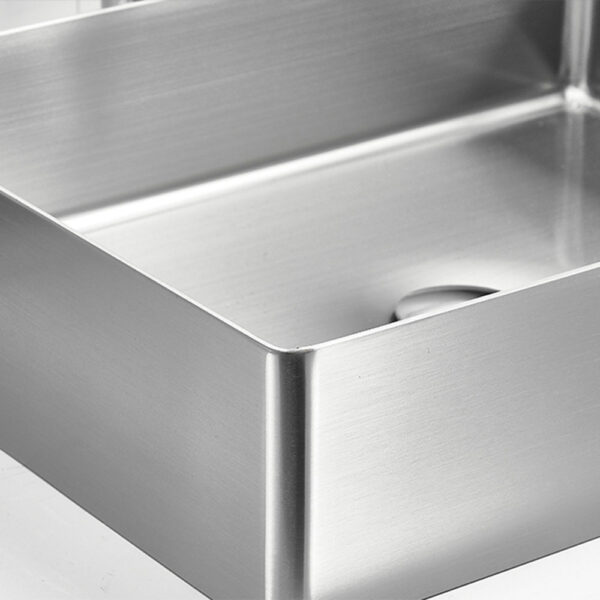 Stainless Steel Countertop Bathroom Basin Sink