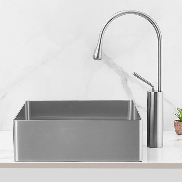 Stainless Steel Countertop Bathroom Basin Sink