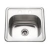 Stainless Steel Hospitality Topmount Bar Sink