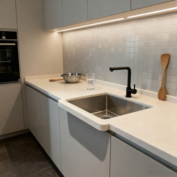 Stainless Steel Kitchen Sink (2) Undermount Single Bowl 304 Stainless Steel Kitchen Sink