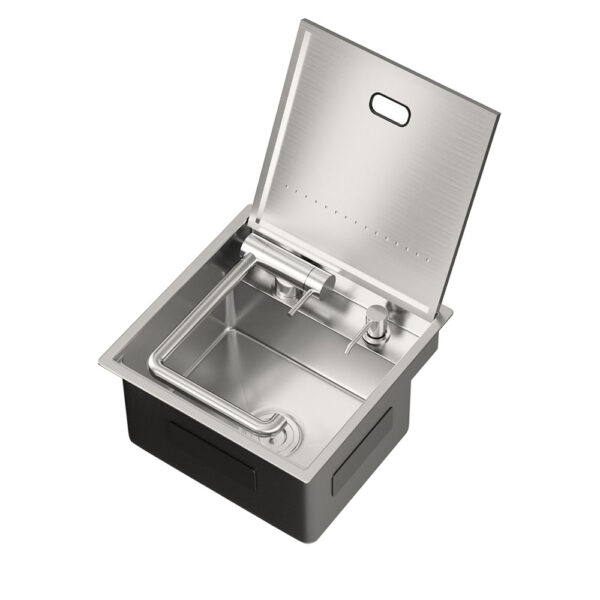 Stainless Steel RV Workstation Sink Stainless Steel RV Workstation Sink