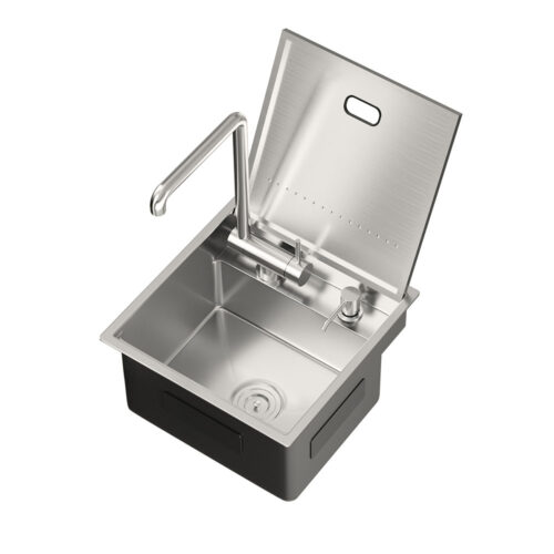 Stainless Steel RV Workstation Sink
