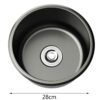 Stainless Steel Round Bar Sinks Stainless Steel Round Bar Sinks