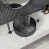 Stainless Steel Round Countertop Bathroom Basin Sink
