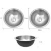 Stainless Steel Round RV Sink
