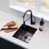 Stainless Steel Single Bowl Bar Drop In Kitchen Sink