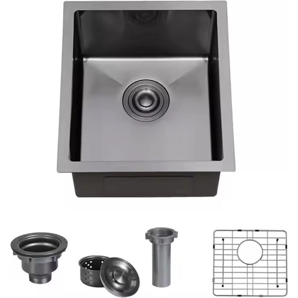 Stainless Steel Single Bowl Bar Drop In Kitchen Sink