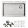 Stainless Steel Single Bowl Kitchen Sink Stainless Steel Single Bowl Kitchen Sink