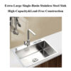 Stainless Steel Single Bowl RV Kitchen Sink Stainless Steel Single Bowl RV Kitchen Sink