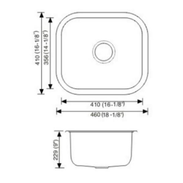 Stainless Steel Undermount Bar Sink Stainless Steel Undermount Bar Sink