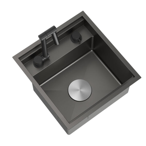 Lavello sottopiano in acciaio inox per postazione di lavoro