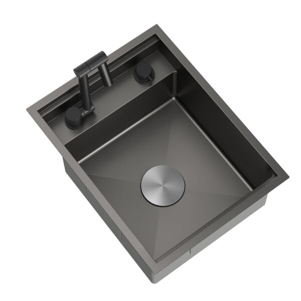 Lavello sottopiano in acciaio inox per postazione di lavoro