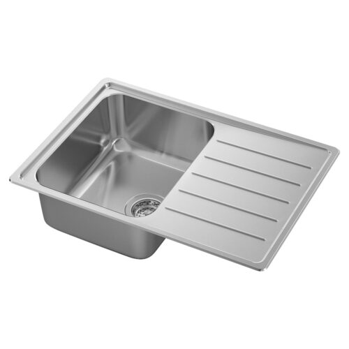 Top Mount Stainless Steel Single Bowl Sink