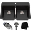 Undermount Double Bowl Kitchen Sink