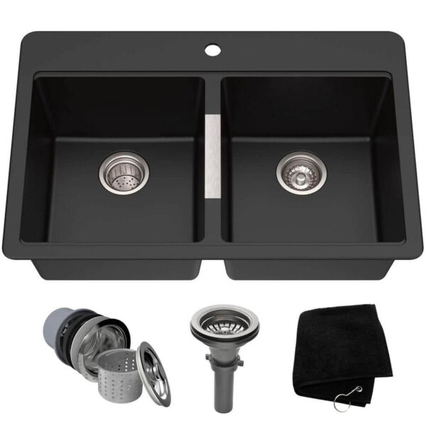 Undermount Double Bowl Kitchen Sink